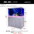 喜灏（xihao）客厅鱼缸家用底滤新款批发全套全自动玻璃懒人水族箱招财高档鱼缸 120x68x7080（专业过滤) 中型