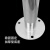 金瑞来 标准型1.2米+支架反光型夜光风向标金属户外不锈钢风向标风速仪