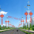 适用led中国结灯箱灯笼1.2米1.6发光路灯灯杆厂家1.8米2户外 单边中国结1.2m*0.6m(长*宽)