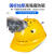 LISM加厚国标安全帽工地施工领导建筑工程头盔劳保定制电力印字透气男 蓝色 V型三面透气