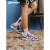 斐乐（FILA）潮牌SMASH女鞋复古篮球鞋低帮2024夏季新款运动鞋 斐乐白/学院紫-wc 35.5