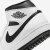 NIKE耐克Air Jordan 1 Mid AJ1白黑色 防滑耐磨 男子中帮休闲板鞋 DQ8426-132 42