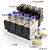 气动电磁控制阀组合汇流板底座阀岛4V310一10电子阀气缸电磁阀组 4V310阀组 10位 电压：AC220V 默认配