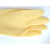 越秀山加厚牛筋纯乳胶橡胶工业套耐用防滑防水耐酸碱厨房洗碗手套 10双东方红手套 L