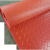 pvc防滑垫wy商用厨房地板垫防水防潮地垫胶垫地毯仓库车间整铺 红色人字2.5mm厚黑底抗磨 0.6米宽*2米长
