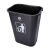 垃圾桶大号长方形无盖餐厅家用厨房塑料大容量商用垃圾分类垃圾桶 分类桶正方形100L(请备注颜色)