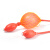 单连球双连球橡胶打气球 实验室全自动滴定管橡胶加压球 手动加压 中号橡胶球胆(5#)1个