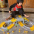 迪士尼儿童百变轨道车拼装玩具火车工程车电动赛车启蒙儿童玩具 基础款-137件套