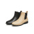 天美意冬商场同款切尔西靴都市休闲女靴CO557DD3 黑色（宽版） 40
