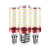 led灯泡E14小螺口E27玉米灯照明超亮水晶吊灯三色变光灯 E27螺口超亮7W三色变光