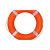 救生圈成人船用标准型实心塑料救生圈防汛大浮力大人2.5 2.5KG加厚晶格款(常规款)