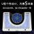 埠帝笔记本散热器底座支架外星人17电脑r9000小新air15暗影精灵16寸游戏本排风扇风冷水冷散热板支 银色5风扇便携款可调速带氛围灯