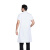 劳博士 LK044 白大褂 工作服学校化学实验室服护士服药店工装白色 短袖 男2XL