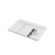 木可西pp板材白色尼龙板级聚丙烯板聚乙烯pe板水箱塑料垫板硬板加工 30厘米40厘米40毫米
