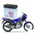 免维护三轮踏板125摩托车水电瓶蓄电池12V弯梁助力车通用 YTX4L-BS