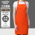 金诗洛 KSL226 工作围裙 广告围裙 餐饮奶茶酒店餐厅厨房防污围裙劳保围裙（橙色）