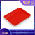 塑料茶盘方盘塑料托盘浅盘方盘托盘配件盘零件盒水果盘 3#茶盘红色