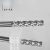 定制55度3刃铝用铣刀镜面高光加长钨钢硬质合金立铣刀CNC数控刀具 D8*30*75*3F