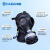 海固HG-700防毒面具全面罩TPE防有机蒸气化工喷漆印刷有毒气体防粉尘面罩 700+二级D2（多功能）