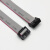 丢石头 FC灰排线 IDC 2.54mm间距 灰色扁平排线 每件两条装 40P 10cm(两条)