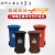 定制适用于户外垃圾桶商用大容量干湿分类240升带盖轮120L小区室 120升特厚挂车红有害+加强