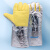 瑞氪维尔（Raxwell） 500℃耐高温手套(手背铝箔款) 长度36cm 1副/袋 RW2812 黄色