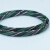 蛇皮网6mm三织加密型PET编织网尼龙网避震网护线网套线网管工业品 荧光绿