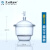 玻璃真空干燥器皿罐ml2102F2402F3002F3502F400mm玻璃干燥器实验 真空180mm