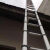 定制适用8米伸缩梯铝合金梯子7米升降梯单面直梯登高梯工程梯收缩 单面6.2