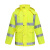 海斯迪克 分体式反光雨衣雨裤 300D套装防汛环卫交通 荧光黄 4XL