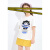 宝乐怡蛋仔派对联名奥特曼喜洋洋短袖T恤亲子童装儿童装男女装夏装 白4 喜洋洋 XS