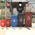 240升干湿分离户外垃圾桶带盖超大号容量商用环卫小区室外分类箱 红色120升加厚桶有害垃圾