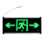 赛格达LED指示灯紧急通道疏散应急照明灯型号SG-BLZD-2LROEI3W-S 单面双向