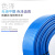 山耐斯（TWSNS）进口PU气管软管 PU16*12蓝色80米