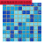 圣洛克玻璃游泳池马赛克蓝白色工程水池瓷砖鱼池浴室外墙10箱起发 三色蓝20(327*327) 一平方9.3片 30x30