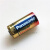 CR123A电池 CR17345锂电池3V相机强光电筒GPS定位不能充电 乳白色 松下CR123A电池款式1