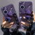 皮壳士华为p60手机壳自带镜头膜可爱紫色小熊手链P60pro简约全包防摔女款时尚保护套 透紫镜头膜-紫色小熊手链-华为p60