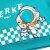 鸿星尔克（ERKE）童装男小童宇航员印花长袖T恤儿童卡通可爱针织衫卫衣67222302044萌葱绿130