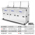 语路YL-3018GH大型工业超声波清洗机三槽带烘干功能 机械清洗设备 YL-3072GH 360L 清洗(过滤)+