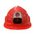中维安zvian头盔式记录仪ZWA-D1全网通4G安全帽便携穿戴大功率照明摄像 标准版 64G