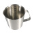 不锈钢量杯304加厚1000ml烘培奶茶咖啡店带刻度量筒实验烧杯 700ml带盖子