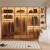 墅具衣柜2024新款现代轻奢玻璃门衣帽间卧室家用欧松实木颗粒板大衣橱 1.2米三门衣柜（2米高）
