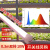 远波 植物灯T8全光谱补光灯灯管室内培种植生长灯全光谱太阳光  0.3m双排 10W（开关线另购）（京仓发货）