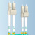 相柳 电信级万兆光纤跳线LC-LC多模双芯OM3-300低烟无卤入户收发器尾纤2米G3-LCLC02