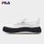 斐乐（FILA）女鞋摩登水母鞋帆布鞋2024夏季新款休闲鞋 豆腐白-TA 35.5