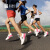 必迈（bmai）透气竞速专业碳板跑鞋惊碳MIX男女PB马拉松运动训练跑步运动鞋 冰雪白/荧光粉【男】 45
