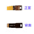 TF卡测试卡套记忆卡耐高温延长板TO MicroSD外置接内存设备卡座槽 胶卡槽款 USB3.2