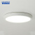 爱迪普森（IDEAPOST）AD-3038-18 LED吸顶灯现代简约超薄全屋卧室办公灯圆白色18W暖白光