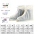 七格匠 防雨鞋套360度加厚耐磨底雨鞋套厂家批发高品质防水鞋套 101中国蓝M码 