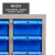 越越尚  零件柜电子元件存储柜工具整理柜钢制物料柜零件收纳柜 75抽蓝色抽屉带门  YYS-SJG-208
